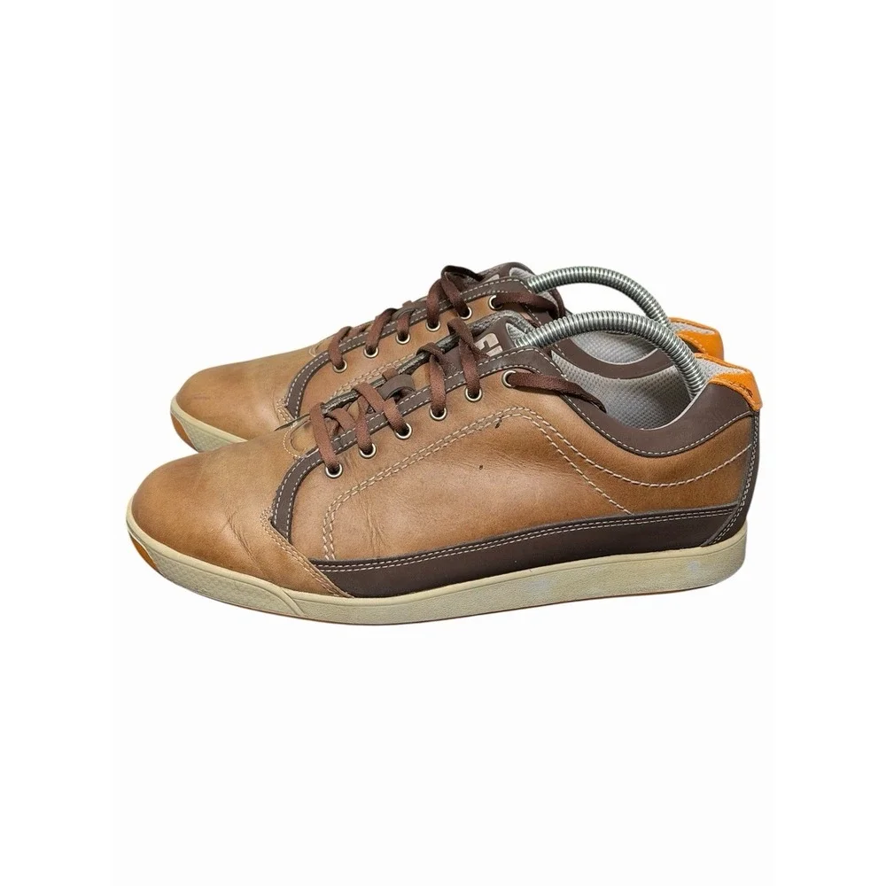 FootJoy‎ Golf Shoes Contour Casual Brown Spikeless 54244 Men Size 8.5M Lace Up